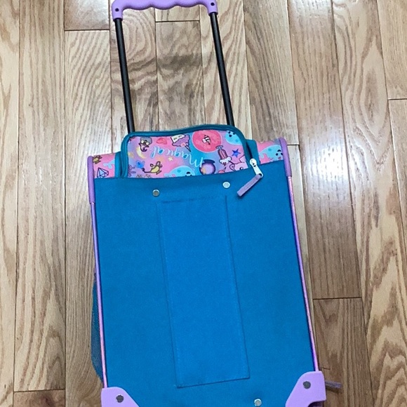 Emoji,Unicorn, and Mermaid Suitcase - Picture 3 of 5